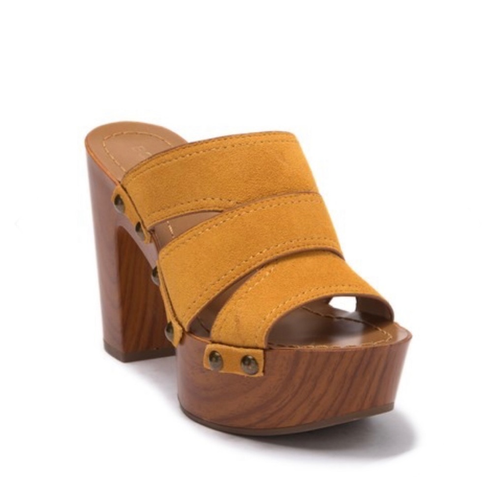 BCBGeneration Zadie Platform Sandal Sz 8